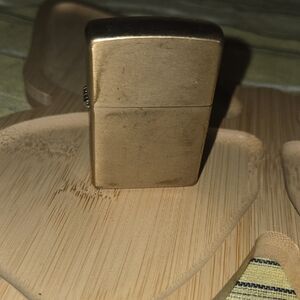 Zippo Gold Metal Lighter
